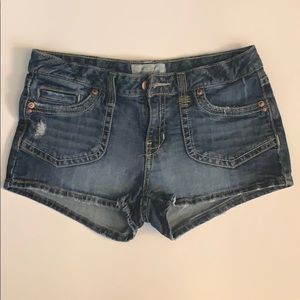 Aeropostale Blue Jean Shorts